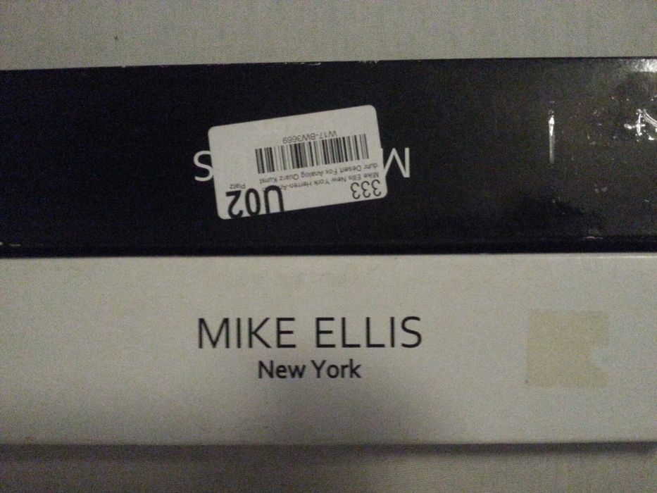 2 nawe zegarki kwarcowe Mike Ellis.