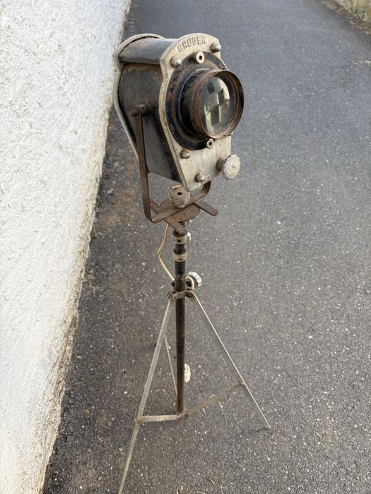 Holofote para estudio de fotografia antigo