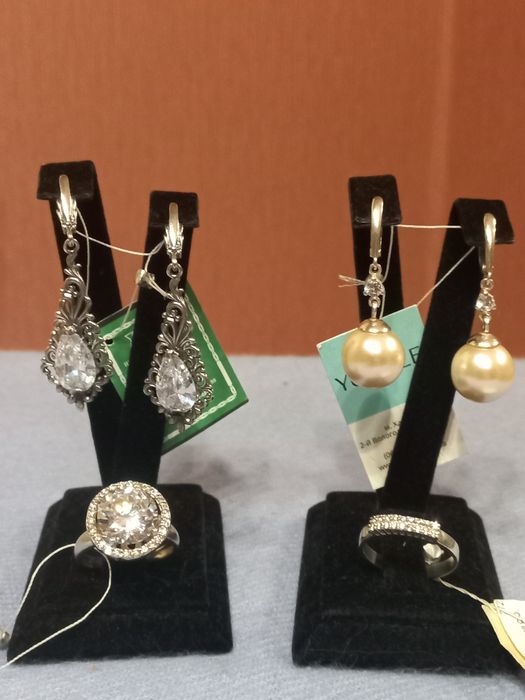 Сережки  срібні  925