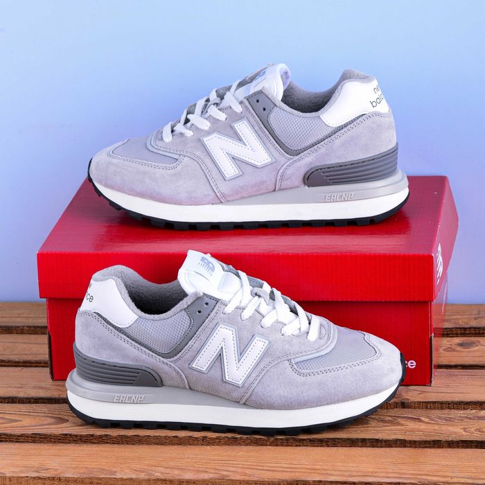 (2429) Термо осінь-зима кросівки New Balance 574 Legacy сірі (37-41) нб ню беленс NB
