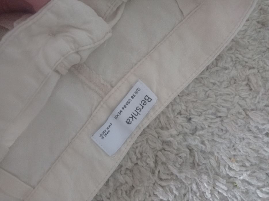 Лляні брюки Bershka р.38