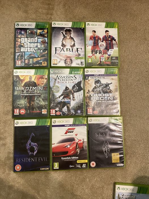 gry na Xbox 360