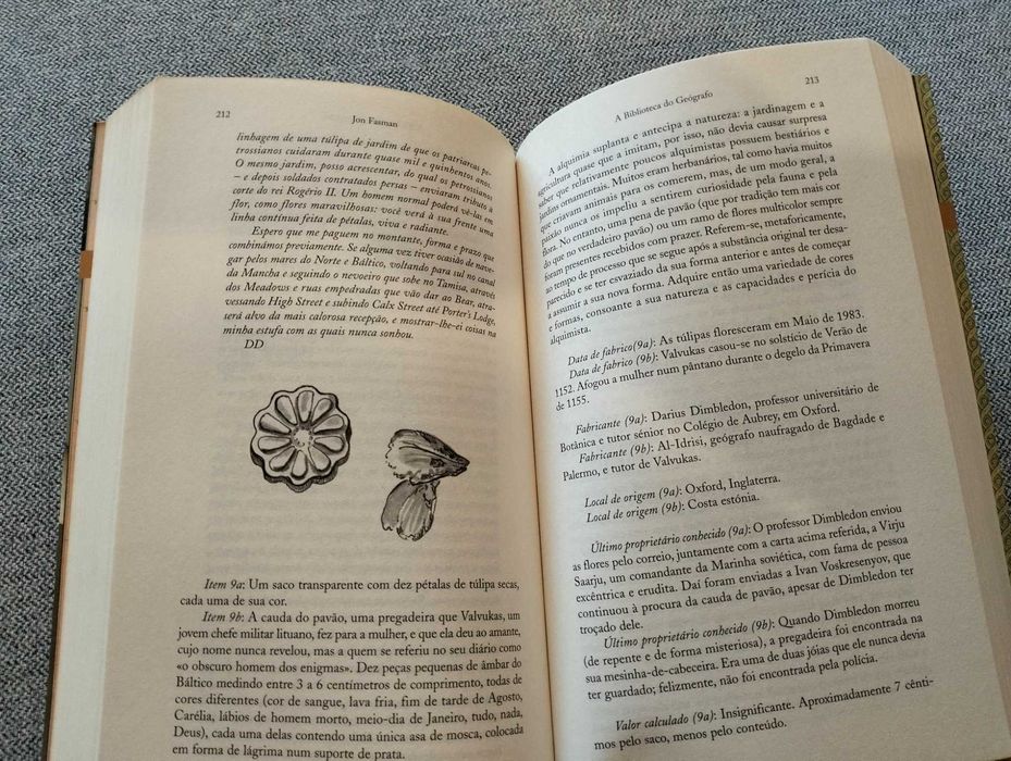 Livro "A biblioteca do geógrafo" de Jon Fasman