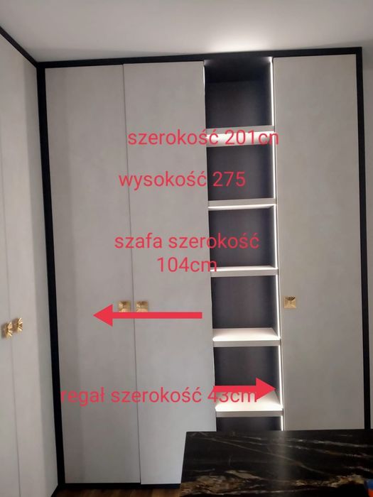 Zestaw mebli garderoba jak nowa