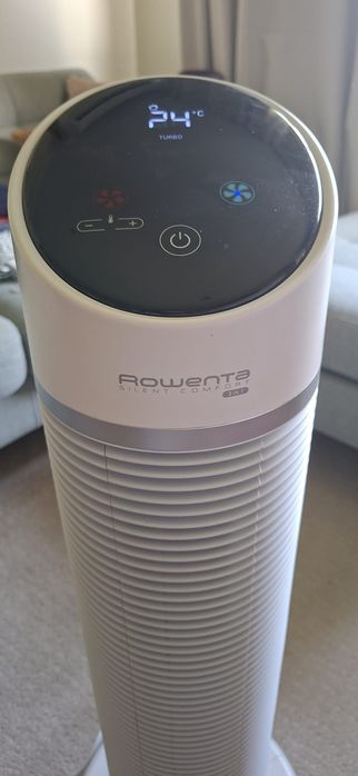 Termoventilador rowenta 3 em 1: Aquecedor + ventoinha+ filtragem