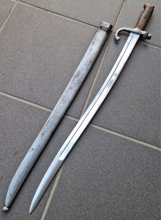 Bagnet francuski 1866 Chassepot zgodny