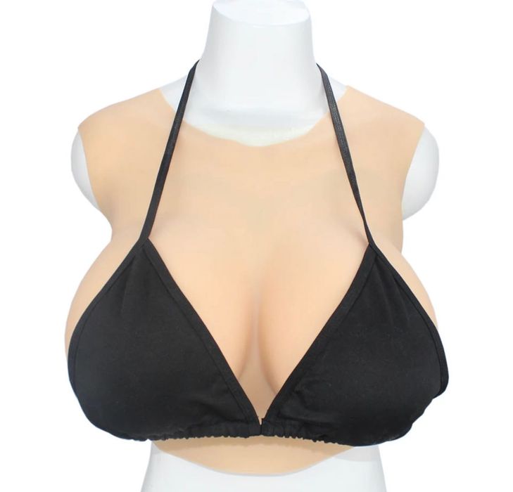 ODRĘKI Proteza Bluzka biust rozmiar H wypełnienie silikon biust piersi