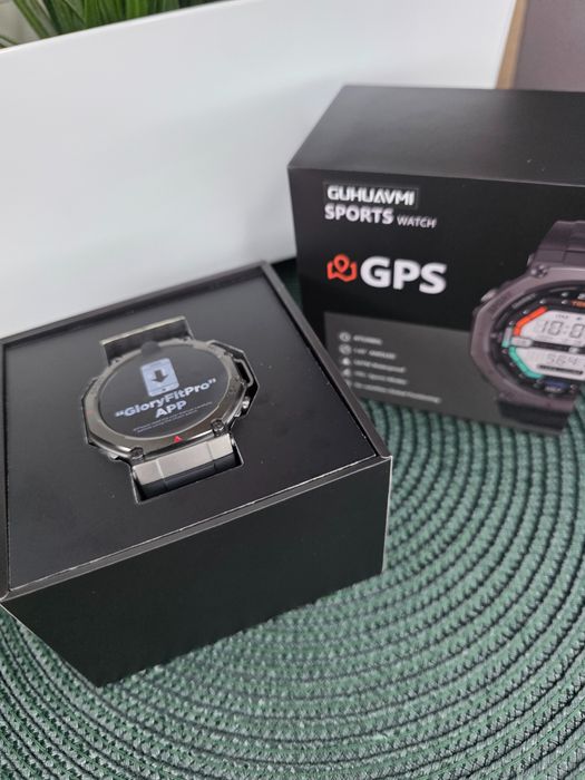 Smartwatch  DM58 –  AMOLED, GPS, trybów sportowych, zdrowie, nowy