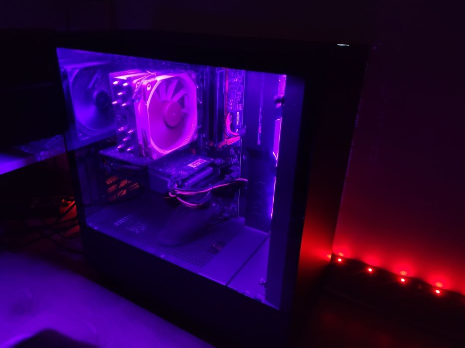 Zestaw Komputer Gamingowy Ryzen 7 +Monitor MSI 144HZ + klawiatura/mysz