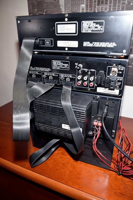 Mini Aparelhagem Technics Preta