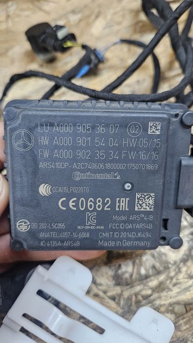 Mercedes radar sensor distronic