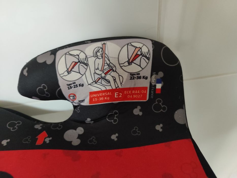 Assento elevatório Mickey Disney 15-36 kg