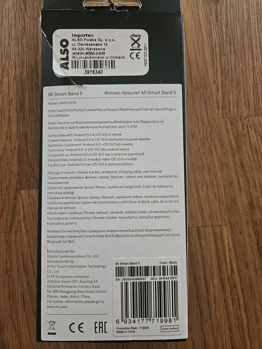 Xiaomi Mi Band 5
