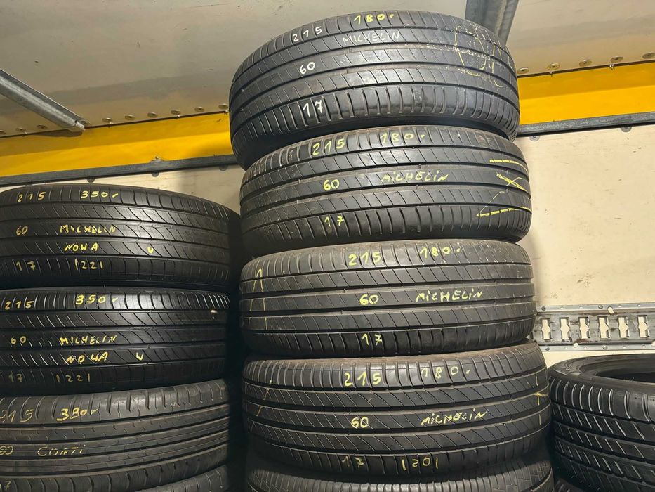 4X Opony Letnie 215/60R17 215/60/17 MICHELIN PRIMACY 4 S1 7MM CAŁE!