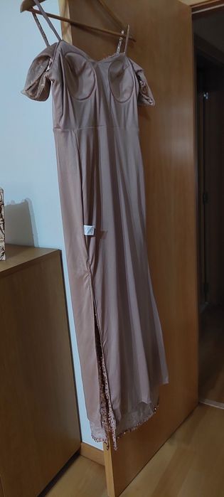 Vestido de cerimónia  dourado