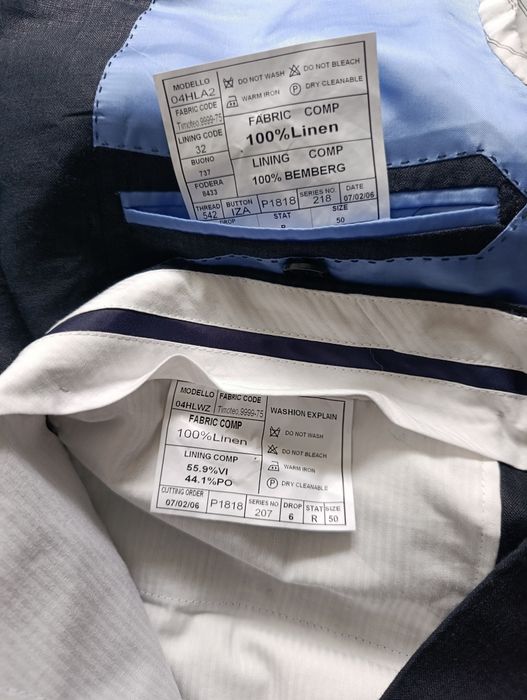 Garnitur męski Pure Linen
