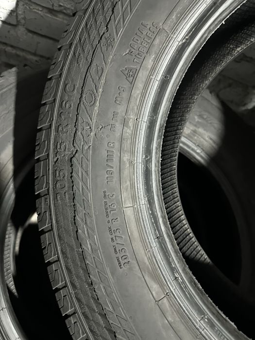 205/75 R16C 113/111R Continental VanContactFourSeason /4шт./всеаезон/