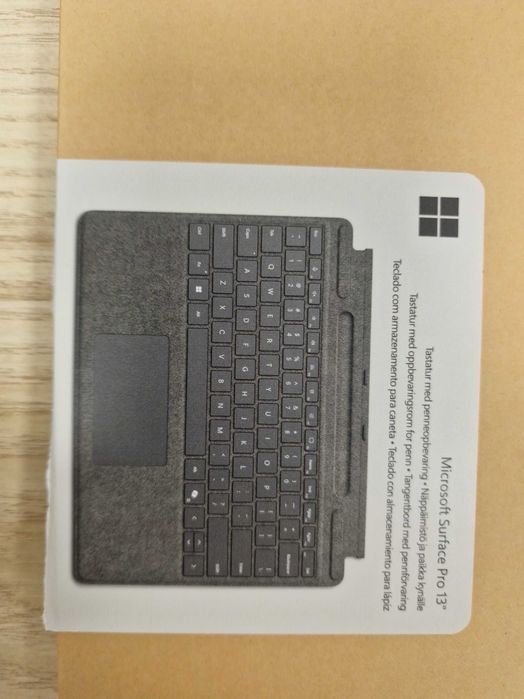 Teclado para Surface Pro com armazenamento caneta (NOVO)