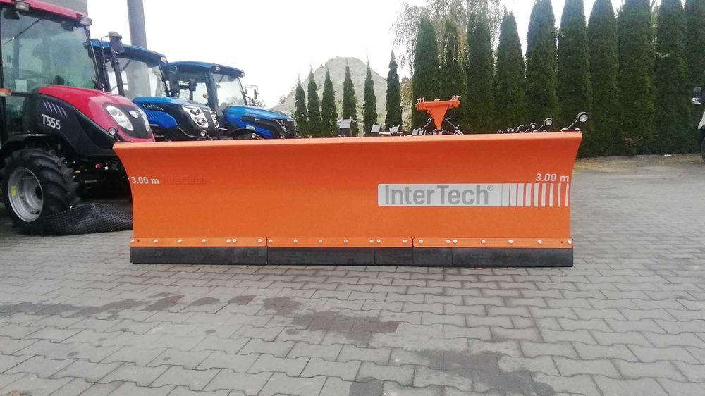 Pług do śniegu INTER-TECH do TUZ lub TUR  spych śnieżny, PROMOCJA!!