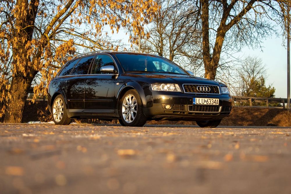 Audi A4 Avant Audi A4 B6 1.8T + LPG (3 x S-line, Szwajcaria, downpipe)
