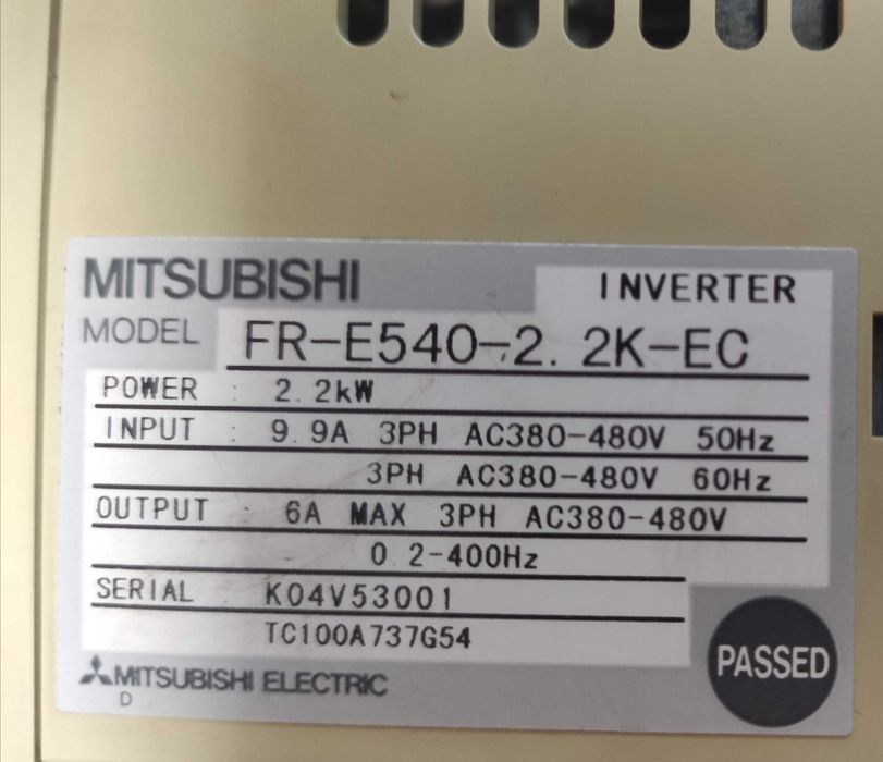 Перетворювач частоти "MITSUBISHI E500"