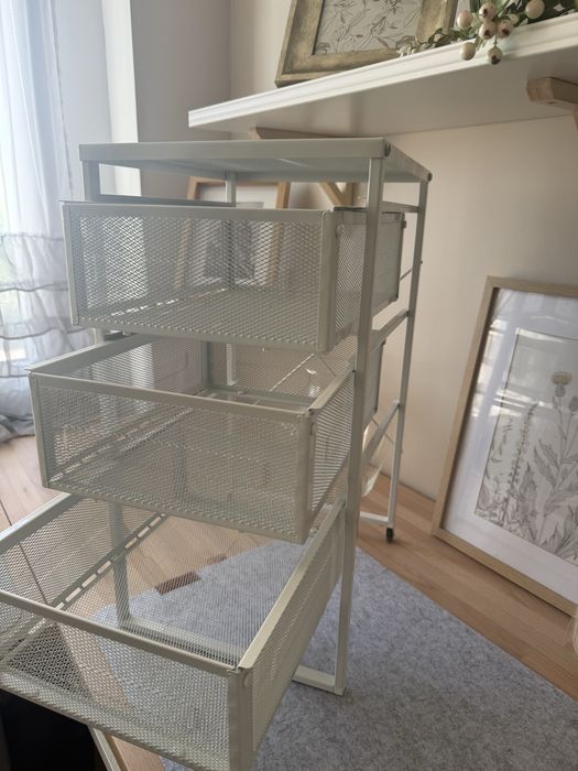 Metalowa mała komoda LENNART IKEA