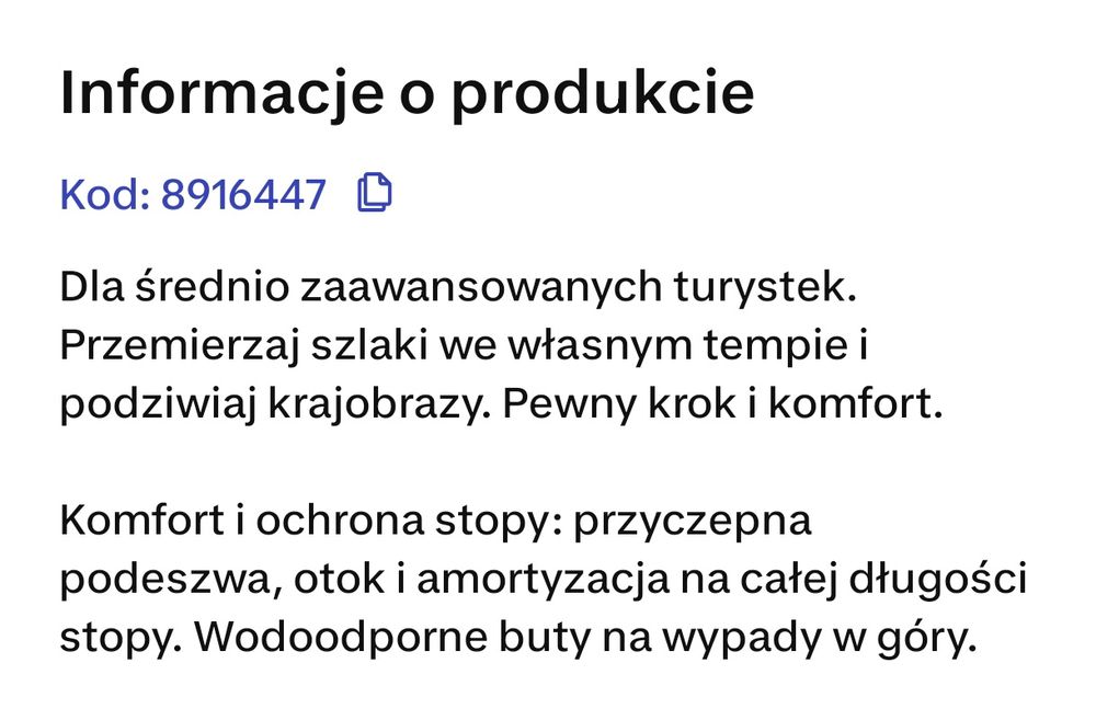 Buty trekkingowe wodoodporne Quechua MH100