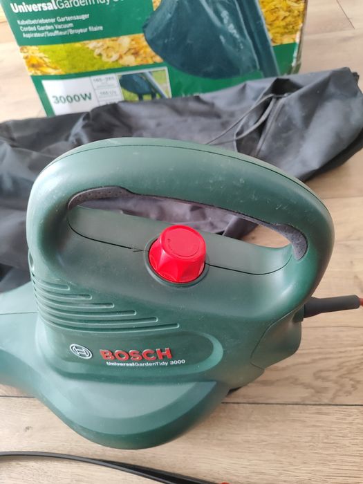 Odkurzacz dmuchawa Bosch Tidy 3000w, rok 2024, kompletny. Mocniejszy