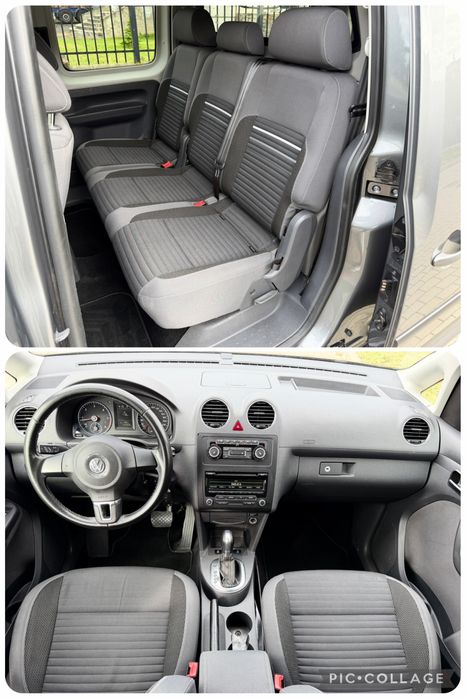Volkswagen Caddy CUP 1.6TDI_Automat DSG_Maxi/Long_5 osób + paka_Bogata opcja_Sprowadzony_Super Stan