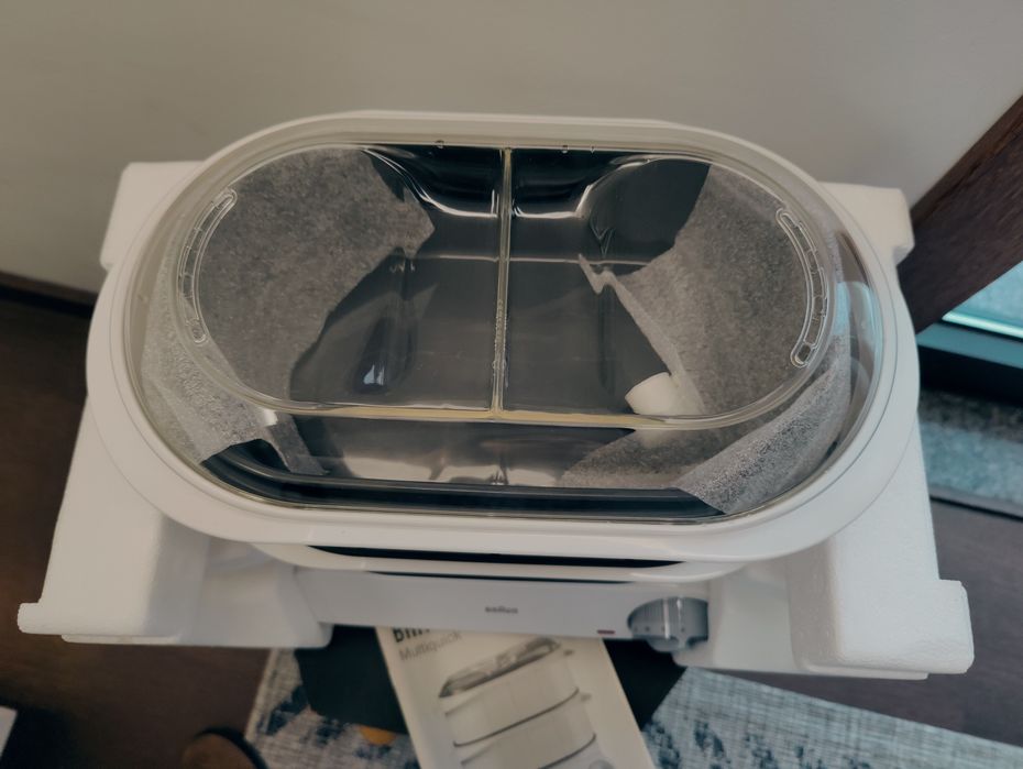 Máquina cozinhar vapor Braun