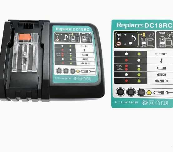 F1171 Carregador Bateria Para Makita 14.4V 18V