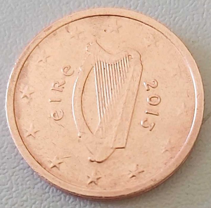 2 cêntimos de 2013 da Irlanda, Harpa
