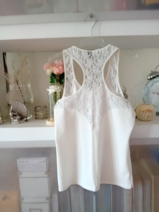 Vero moda bluzka damska w bieli XL