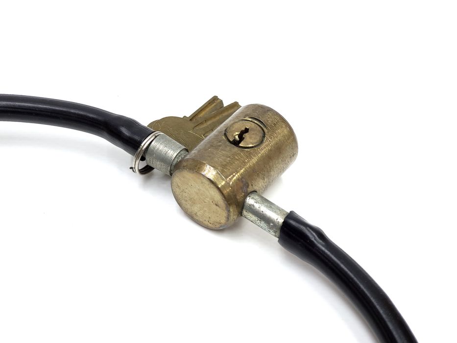 NOWA Linka kłódka zabezpieczenie Romet Wigry Jubilat Zenit Pelikan