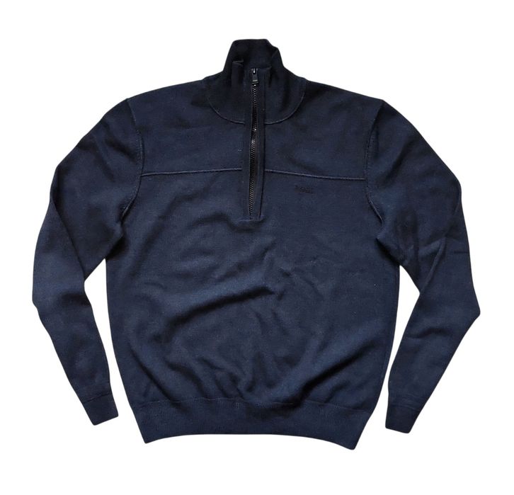 Hugo Boss wełniany sweter/kardigan męski r. M