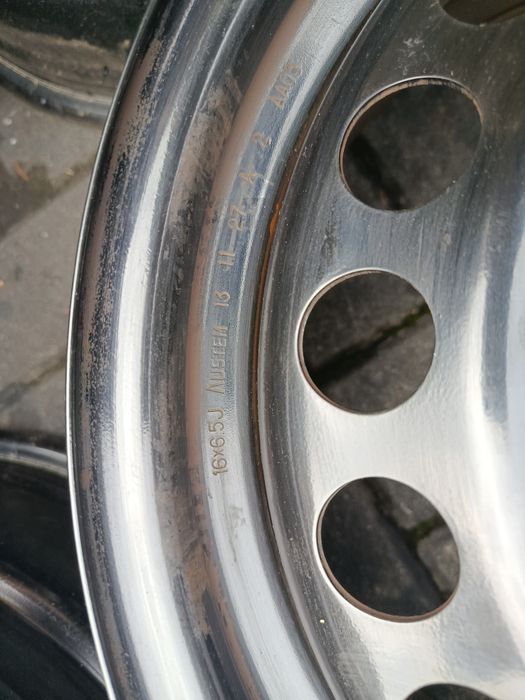 Felgi Stalowe 16 5x105 Mokka Astra J K Komplet Jasło