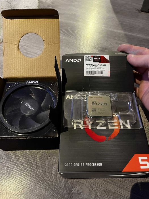 SPRZEDANY) Procesor AMD Ryzen 5 5600 (box) Wilczyn • OLX.pl