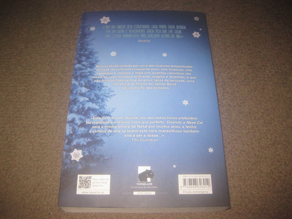 Livro "Quando a Neve Cai" de John Green, Maureen Johnson e Lauren...
