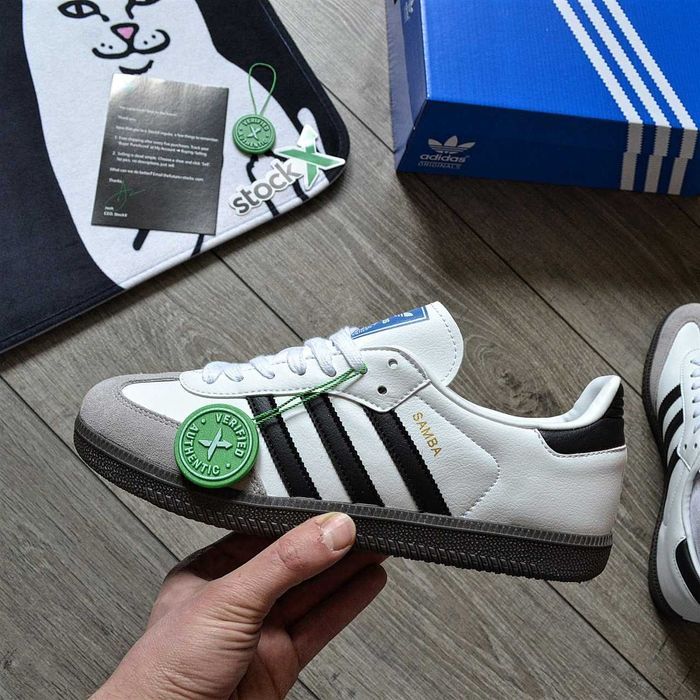 !SALE! Adidas Samba OG White\Gum 40 41 42 43 44 45 адидас самба