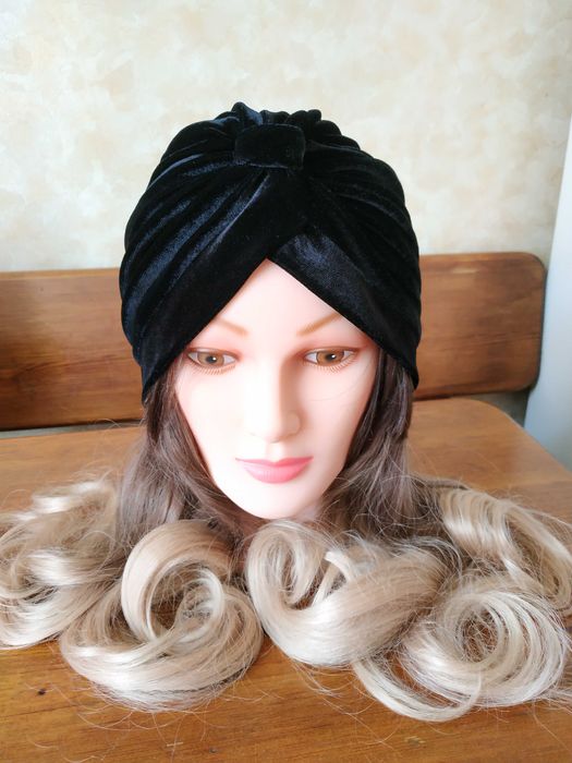 Шерстяная женская черная шляпа, красная шляпка, капелюх, 100% шерсть