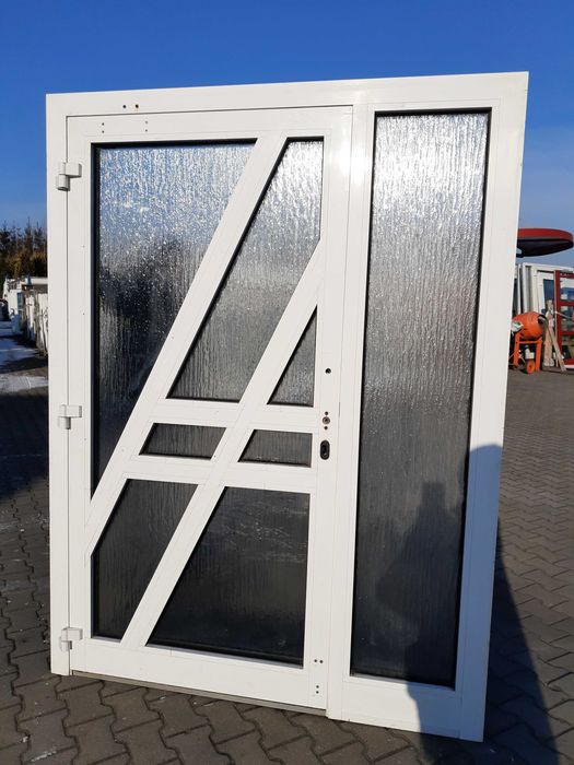 Drzwi aluminiowe 160x215