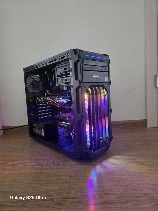 Wydajny komputer gamingowy do gier, nauki i pracy – i5 / GTX 1060 / SSD+HDD / RGB
