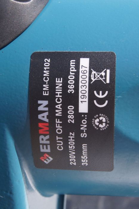 Przecinarka Do Metalu Piła 2400W 355MM Erman