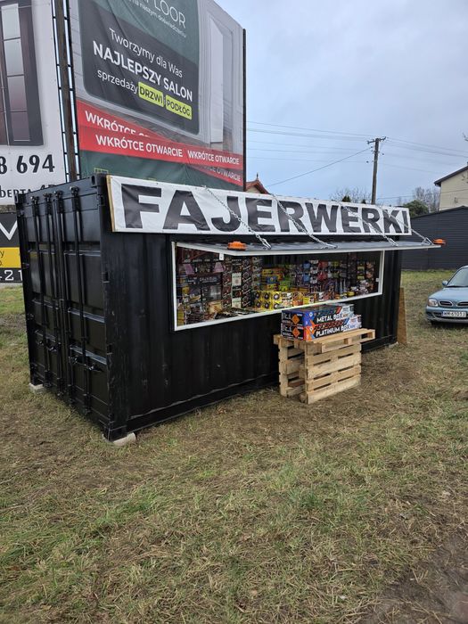 SPRZEDAM Kontener Stoisko Handlowy