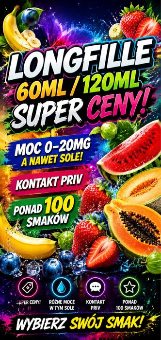 Liquid 60-120ml super ceny