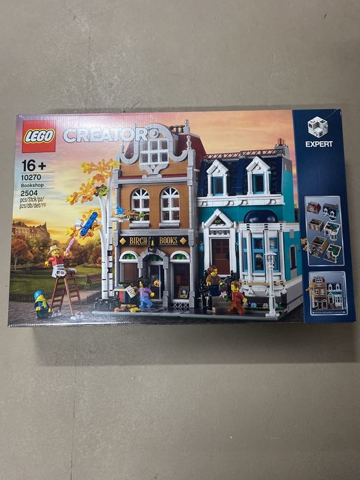 Lego 10270 - Księgarnia - NOWE! Uszkodzone opakowanie