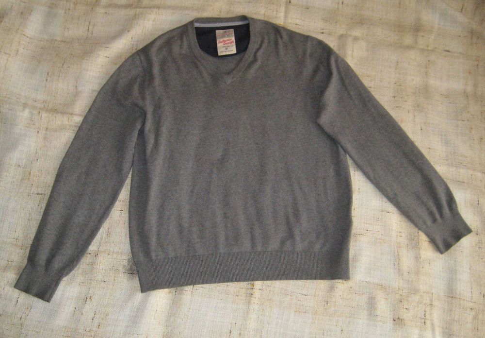 Светр сірий базовий чоловічий Cottonfield 48 розмір