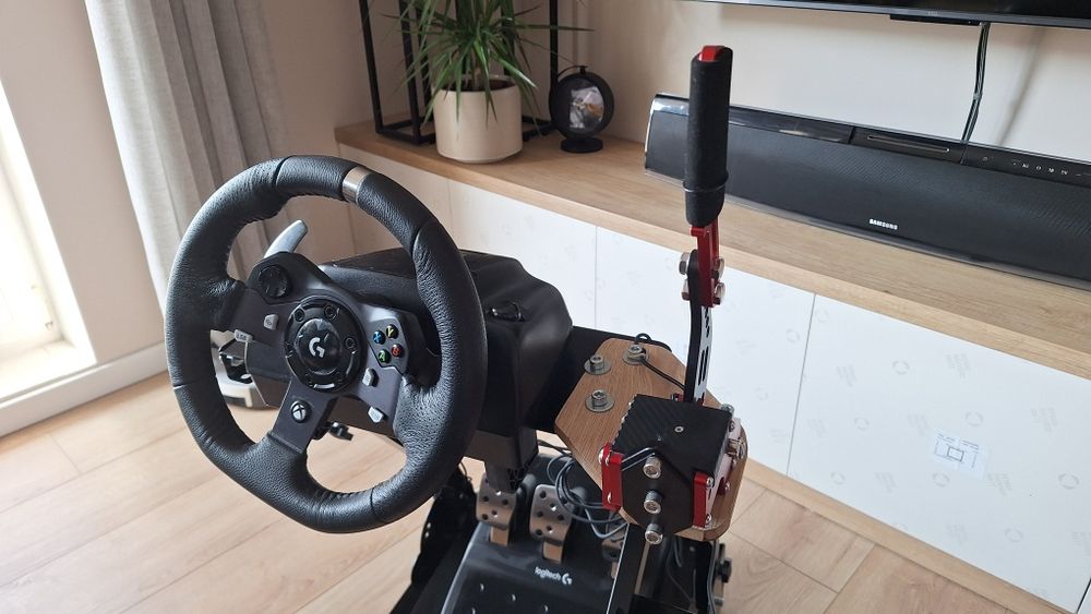 Zestaw kierownica logitech G920 shifter , sprzęgło, ręczny, stojak