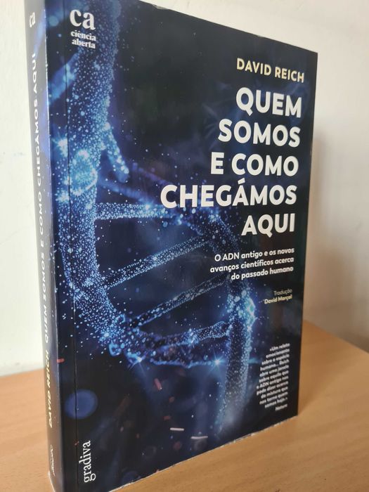 Livro "Quem Somos e como Chegámos Aqui" de David Reich