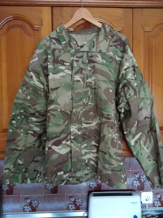 Casaco camuflado MTP multicam militar Exército Britânico novo